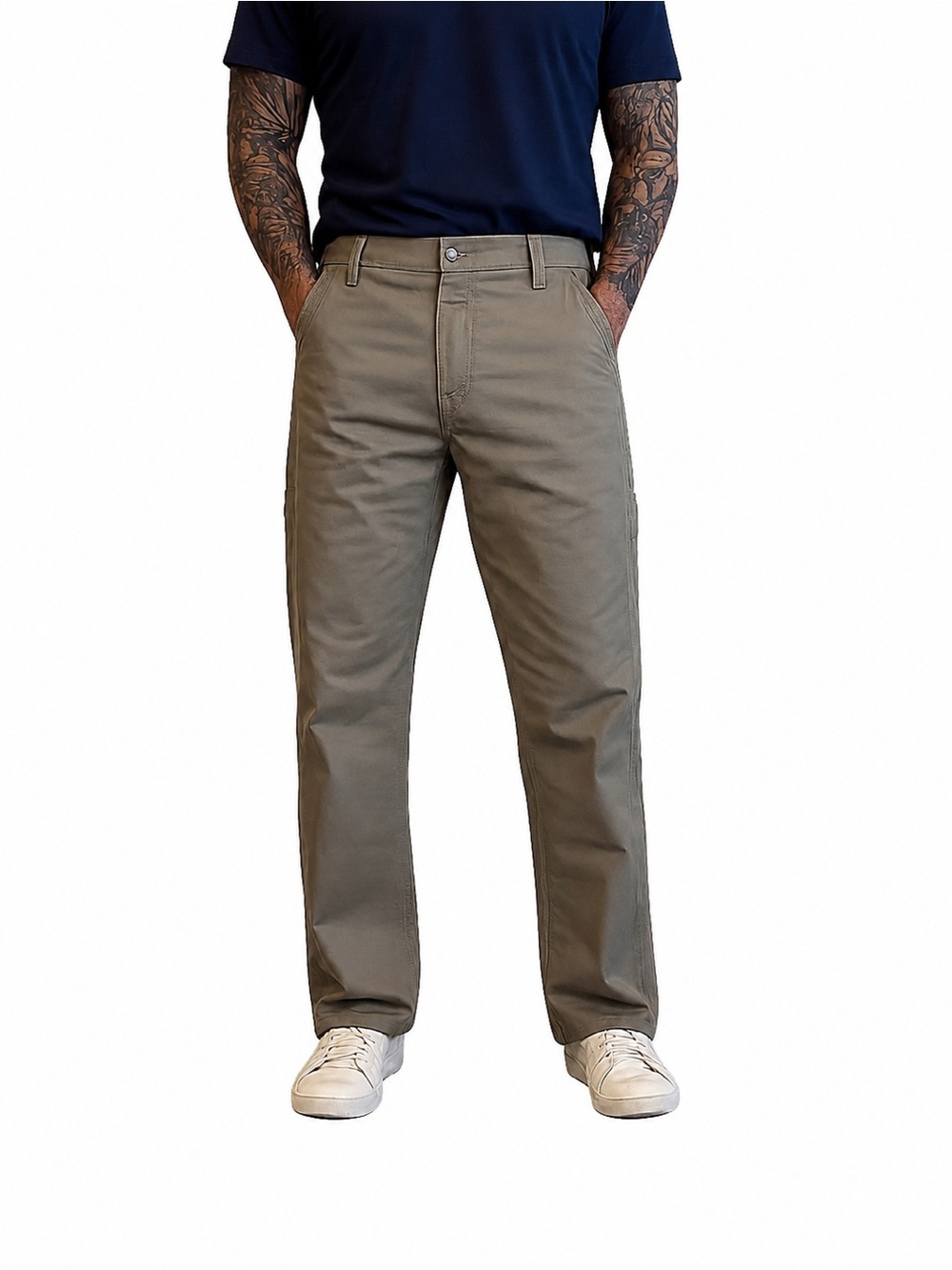 Carhartt Carpenter Work Pants Brown Canvas 34x30